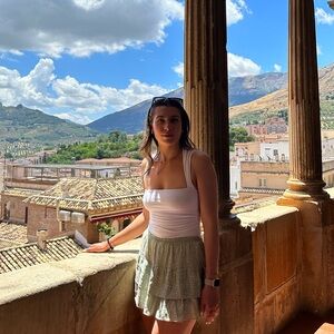 Brandy Melville Light Sage Ruffle Skirt - Women's